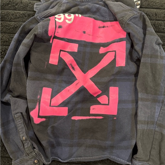 Off-White Black and Gray Jacket